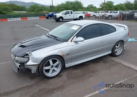 2004 Pontiac Gto z USA, uszkodzony, nr VIN 6G2VX12G64L212771